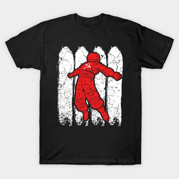 Soviet Cosmonaut T-Shirt by Mila46